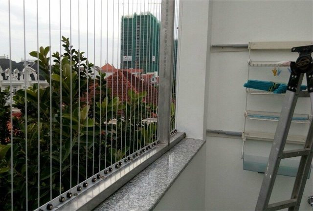 TOP 5 thương hiệu lưới an toàn ban công UY TÍN - CHẤT LƯỢNG 1 Lưới an toàn ban công