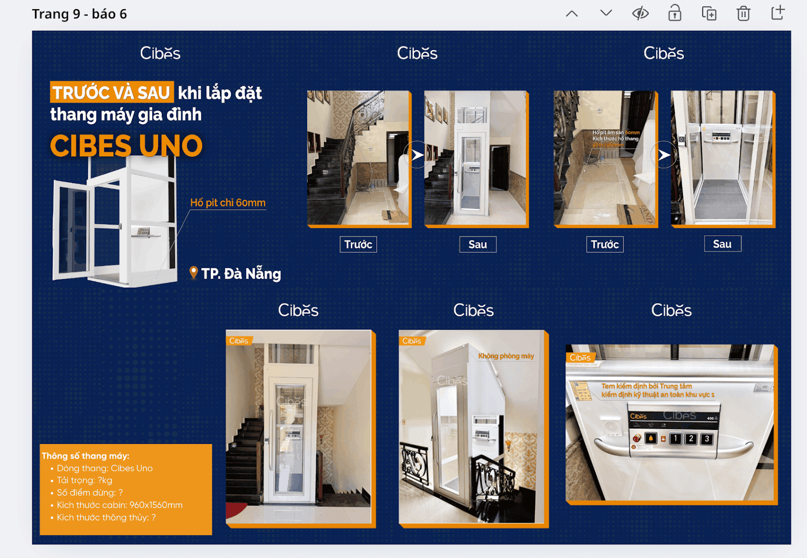 Lắp thang máy cho nhà cải tạo