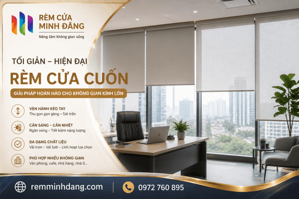 Bí Quyết Chọn Rèm Cửa Sổ Phù Hợp Cho Từng Ý Tưởng Thiết Kế Nhà Ở