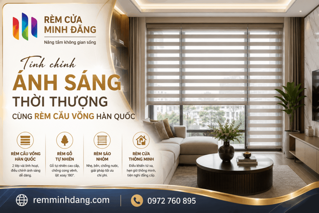 Bí Quyết Chọn Rèm Cửa Sổ Phù Hợp Cho Từng Ý Tưởng Thiết Kế Nhà Ở